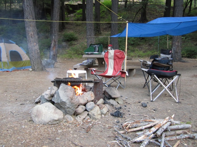 hells gate campsite #10